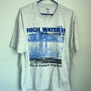 Gray High Water II Graphic T-Shirt